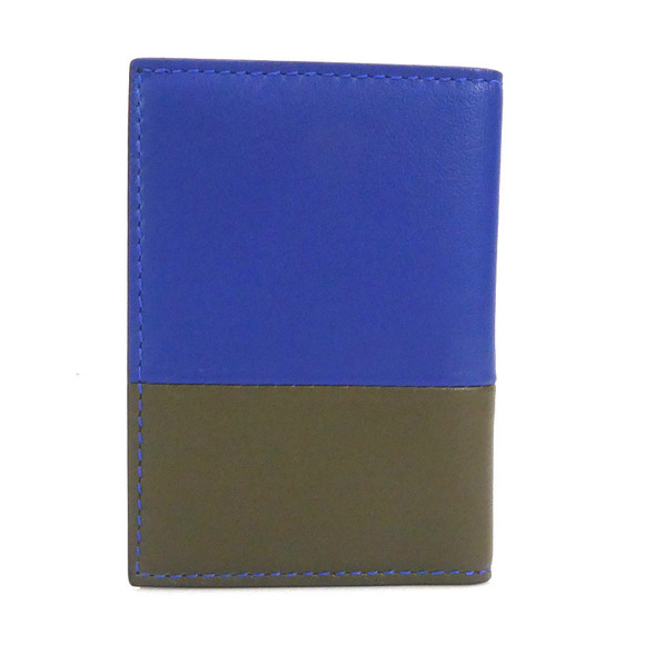 Celine Wallet blue Khaki Green leather - Picture 3 of 5